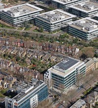 610-624 Chiswick High Rd, London, LND - aerial  map view