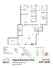 12150-12180 SW Garden Pl, Tigard, OR to rent Floor Plan- Image 1 of 2
