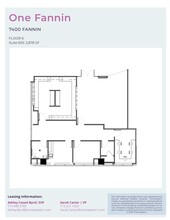 7400 Fannin St, Houston, TX for rent Floor Plan- Image 1 of 1