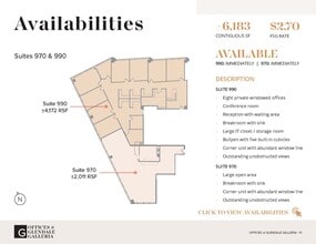 100 W Broadway, Glendale, CA to rent Floor Plan- Image 1 of 1