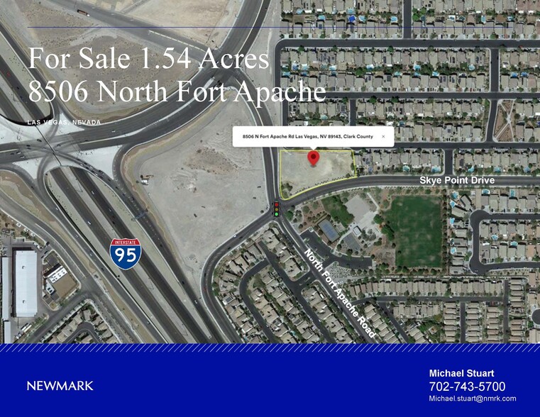 8506 N Fort Apache Rd, Las Vegas, NV for sale - Aerial - Image 1 of 1