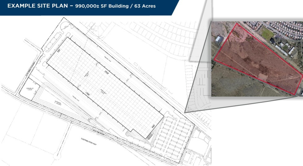 Old Vail Road & S Distribution Way, Tucson, AZ for rent - Site Plan - Image 2 of 4