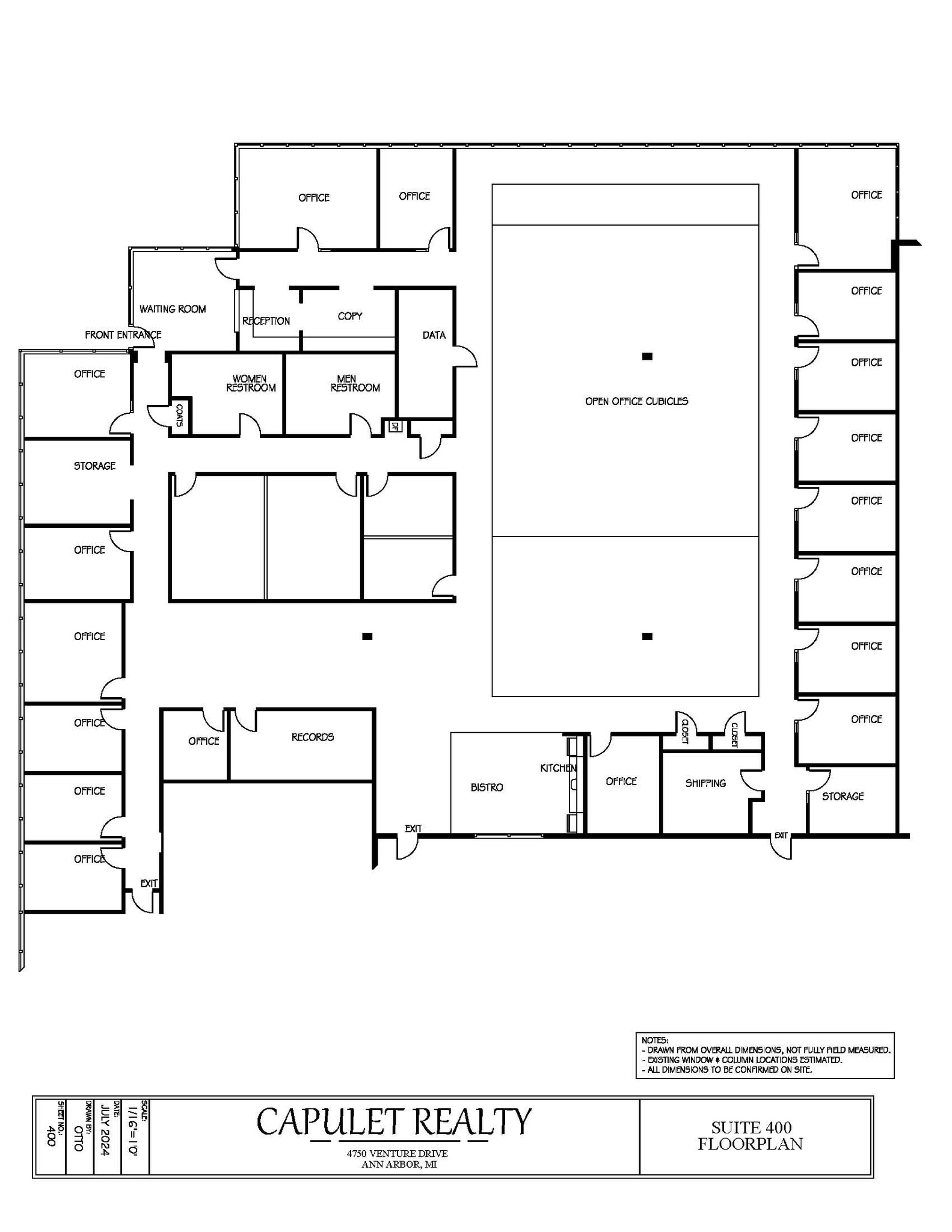 4750 Venture Dr, Ann Arbor, MI to rent Floor Plan- Image 1 of 18