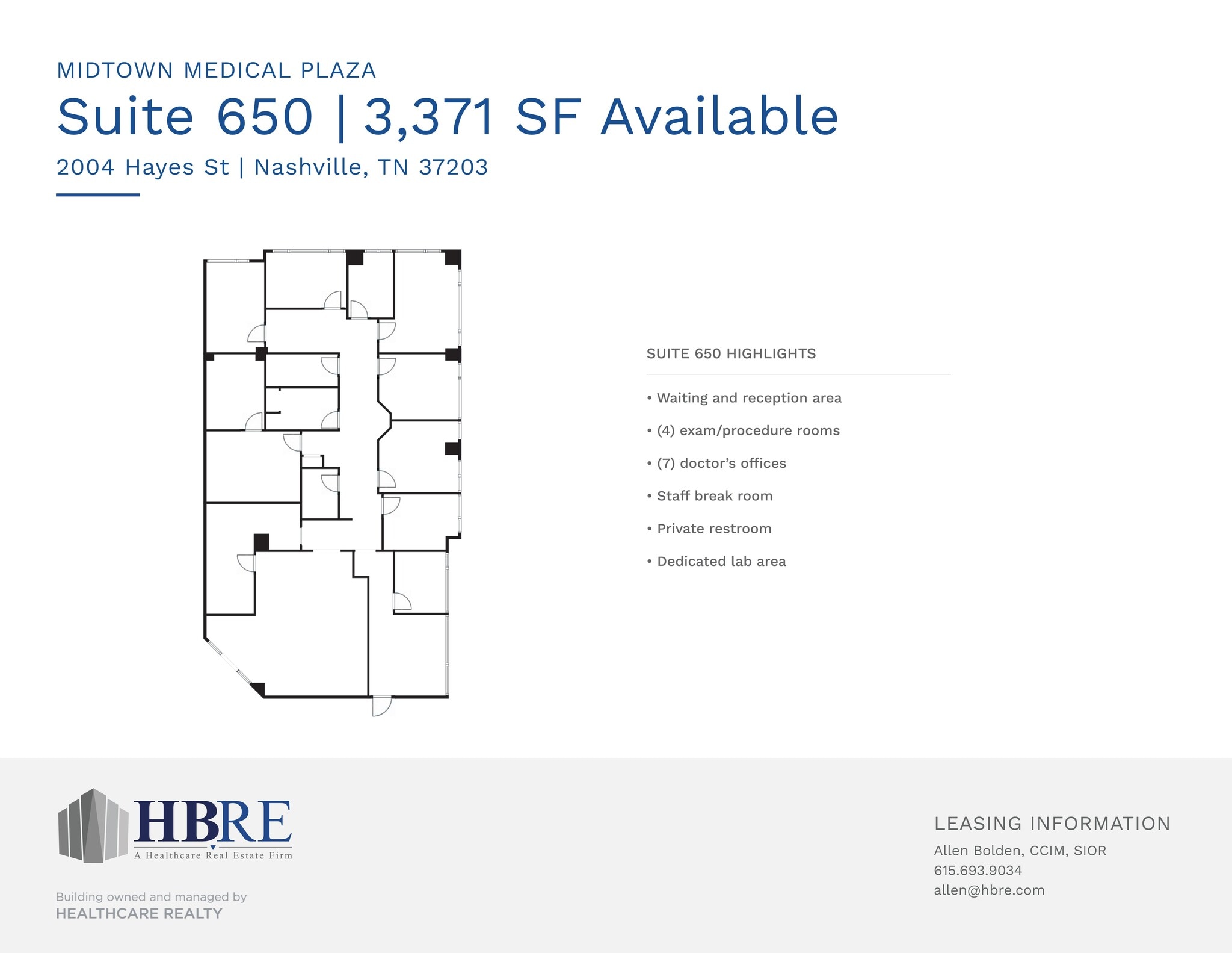 2004 Hayes St, Nashville, TN to rent Site Plan- Image 1 of 1
