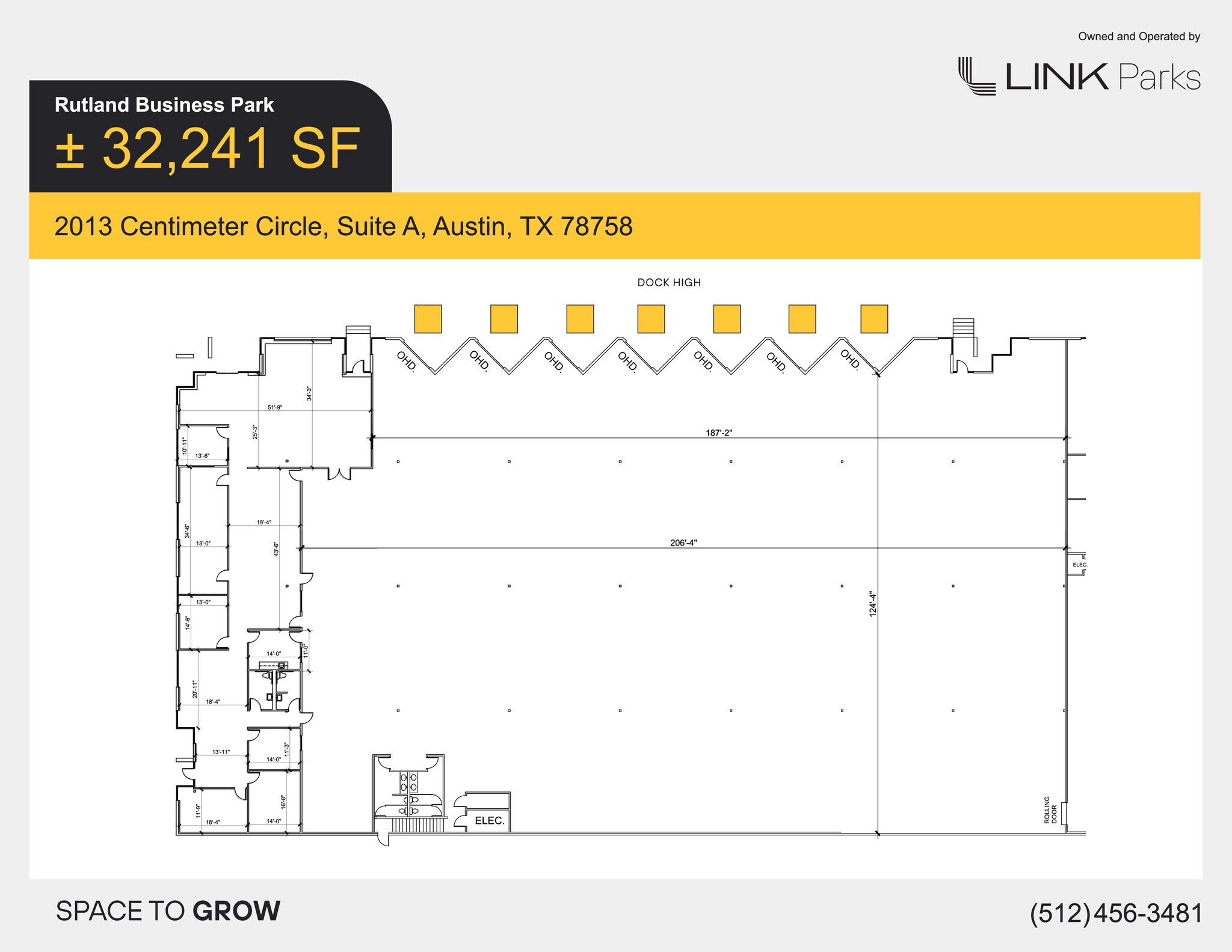 2020 Rutland Dr, Austin, TX to rent Site Plan- Image 1 of 4