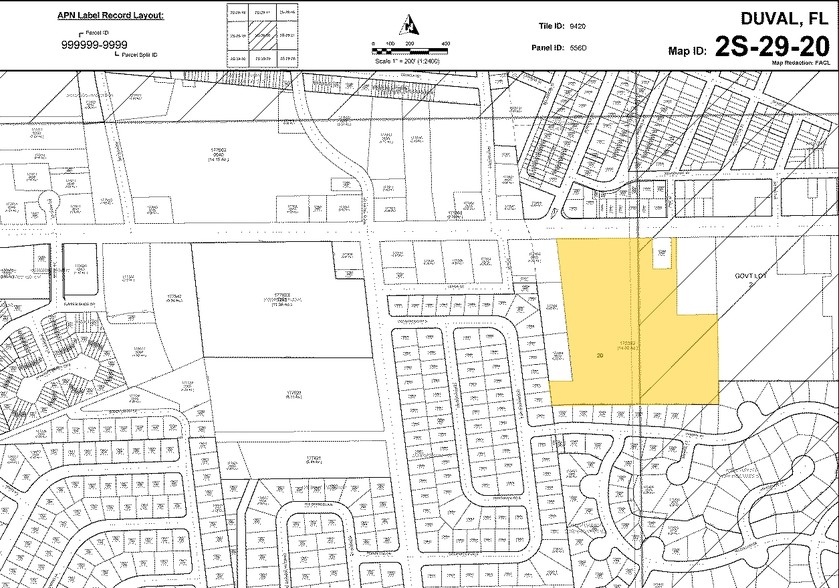 630 Atlantic Blvd, Neptune Beach, FL for sale - Plat Map - Image 1 of 1