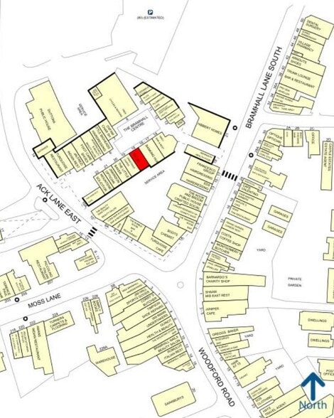 Village Sq, Stockport for rent - Goad Map - Image 1 of 1