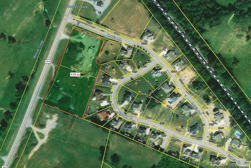 2324 Boones Creek Rd, Johnson City, TN for sale - Plat Map - Image 2 of 5