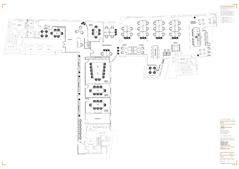 20-25 Birchin Ln, London to rent - Floor Plan - Image 1 of 2