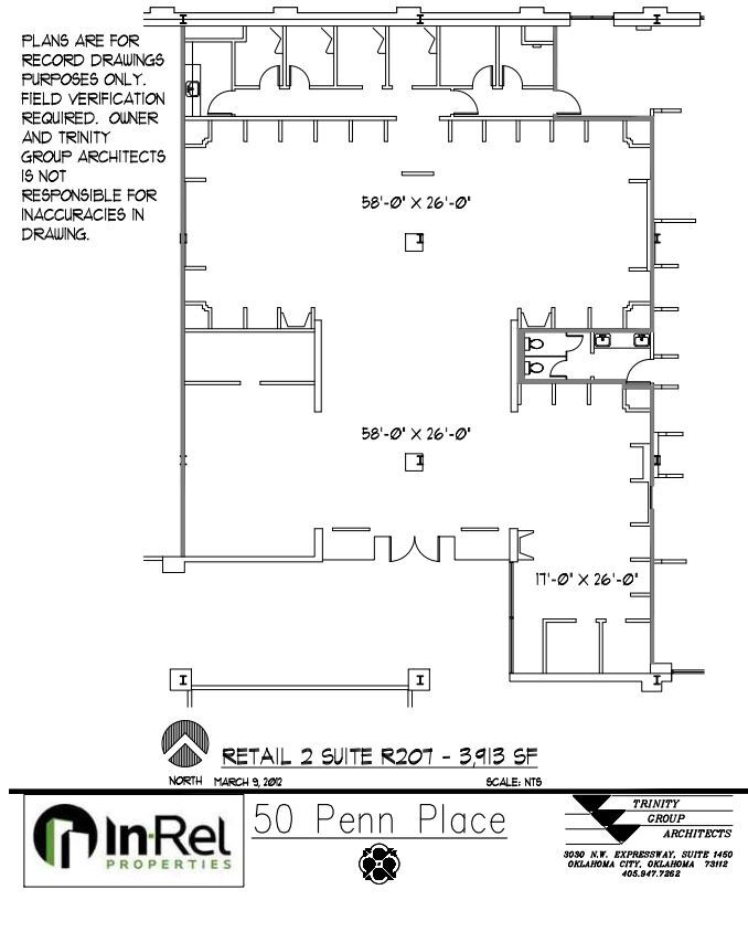 1900 NW Expressway, Oklahoma City, OK to rent Floor Plan- Image 1 of 1