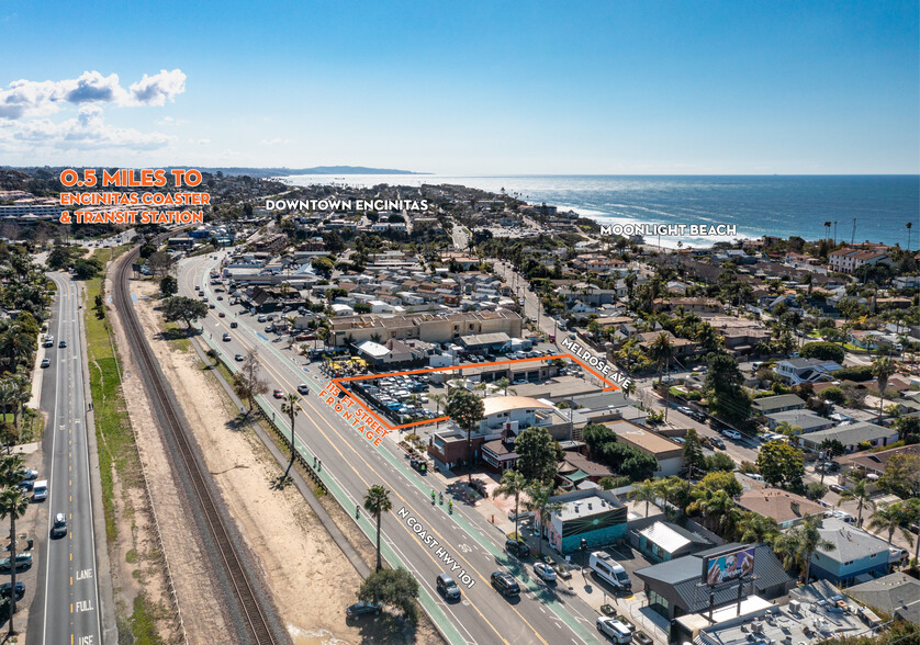 204 N Coast Highway 101, Encinitas, CA for sale - Aerial - Image 2 of 5