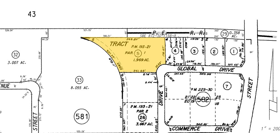 10775 Business Center Dr, Cypress, CA for rent - Plat Map - Image 2 of 3