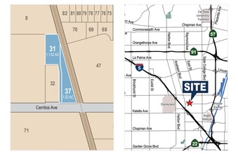 501 E Cerritos Ave, Anaheim, CA for rent Site Plan- Image 1 of 1