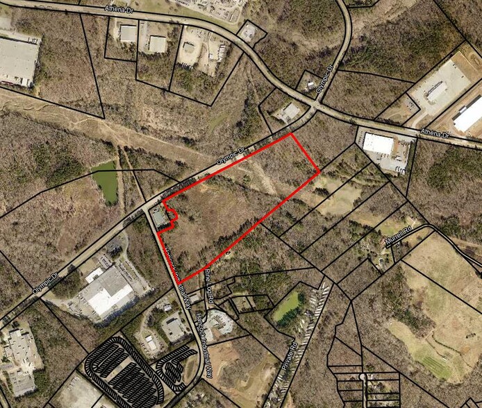 Olympic Dr & Hancock Industrial Way, Athens, GA for sale - Aerial - Image 1 of 3