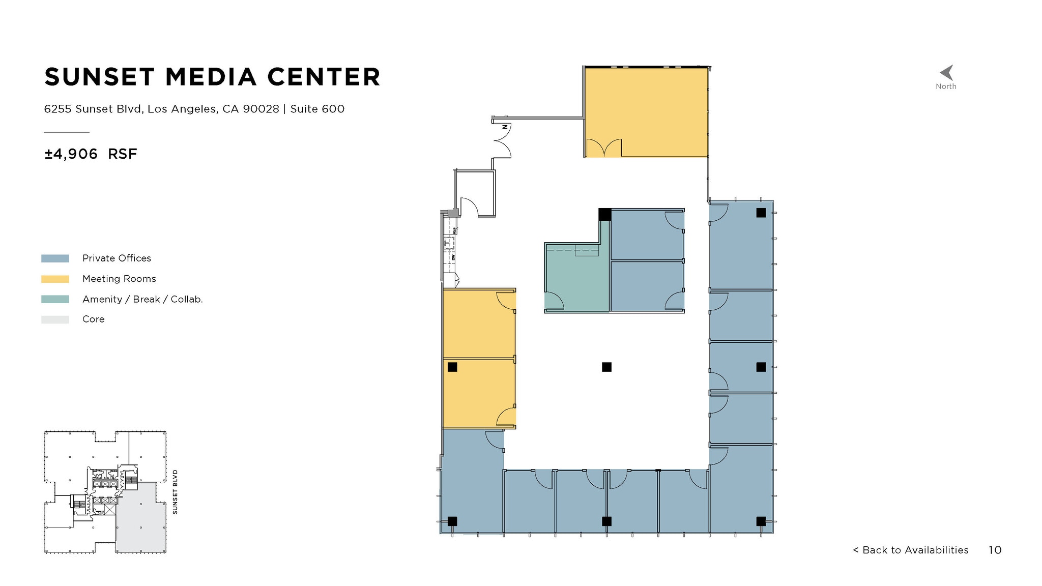 6255 W Sunset Blvd, Los Angeles, CA to rent Floor Plan- Image 1 of 1