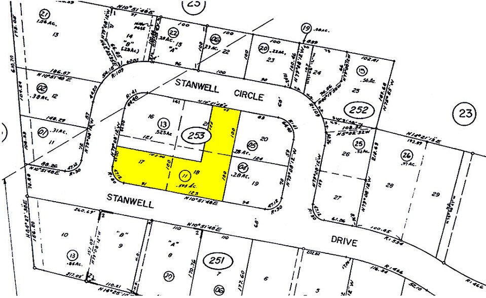 2344-2354 Stanwell Dr, Concord, CA for rent - Plat Map - Image 3 of 8