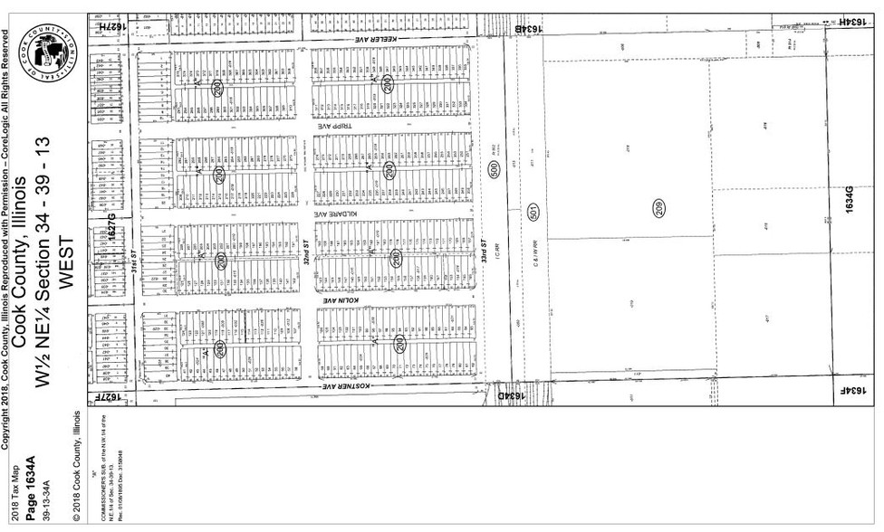 3348 S Pulaski Rd, Chicago, IL for rent - Plat Map - Image 2 of 7