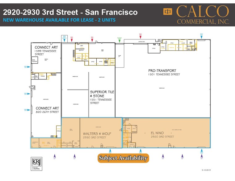 2920-2930 3rd St, San Francisco, CA for rent - Floor Plan - Image 3 of 3