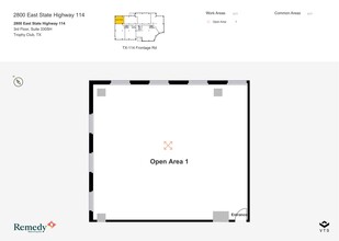 2800 E Highway 114, Southlake, TX for rent Floor Plan- Image 2 of 2