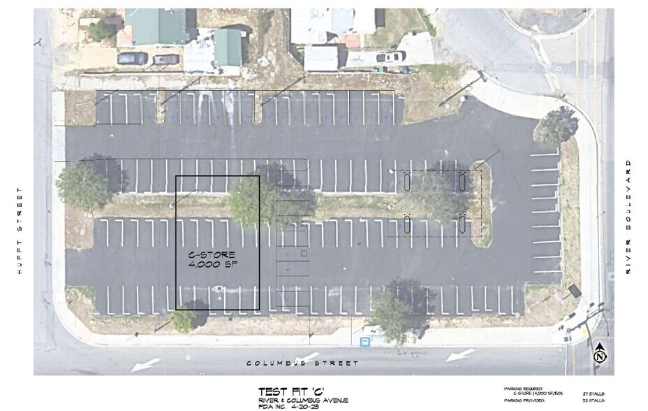 812 E. Columbus St., Bakersfield, CA 93305 COMMERCIAL RETAIL LAND FOR BTS OR GROUND LEAS