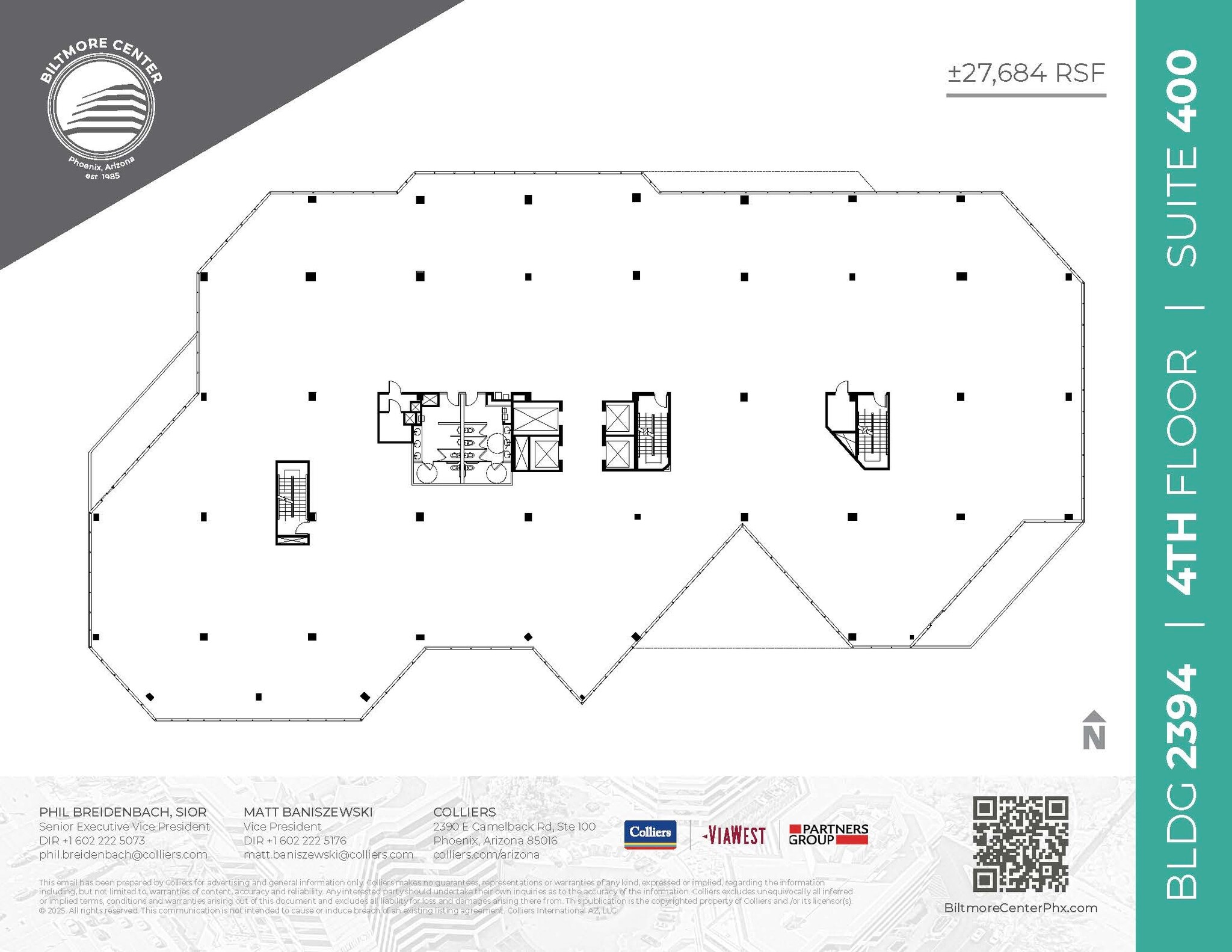 2398 E Camelback Rd, Phoenix, AZ to rent Floor Plan- Image 1 of 3