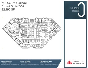 301 S College St, Charlotte, NC for rent Floor Plan- Image 1 of 1