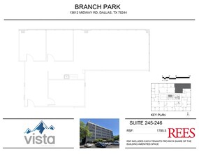 13740 Midway Rd, Farmers Branch, TX for rent Site Plan- Image 1 of 1