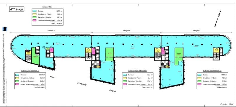 23 Rue François Jacob, Rueil-Malmaison to rent - Floor Plan - Image 3 of 17