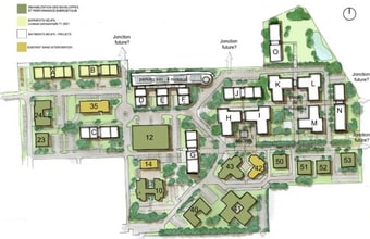 Office in Vénissieux to rent Site Plan- Image 1 of 11