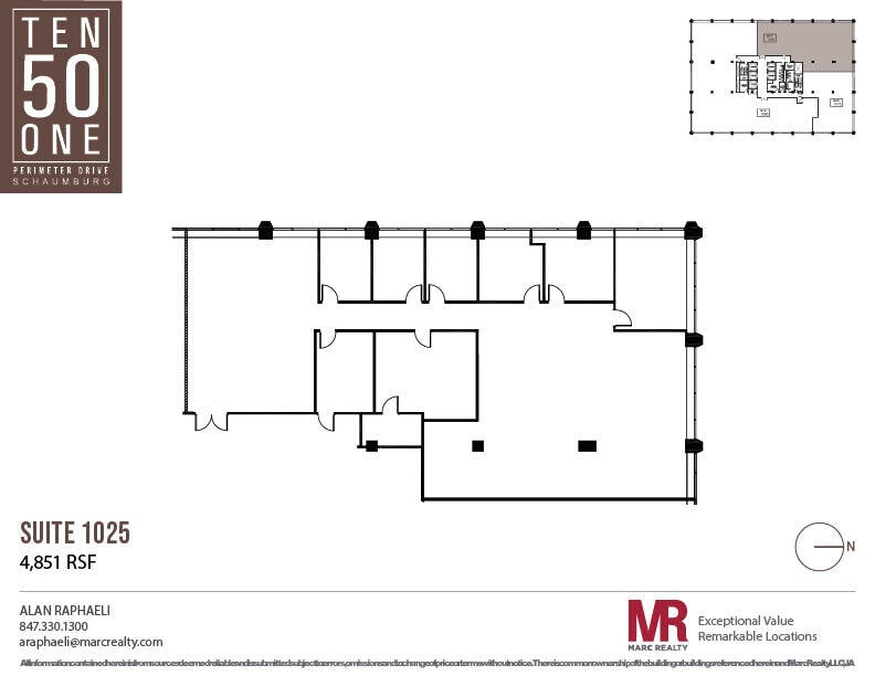 1051 Perimeter Dr, Schaumburg, IL to rent Floor Plan- Image 1 of 8