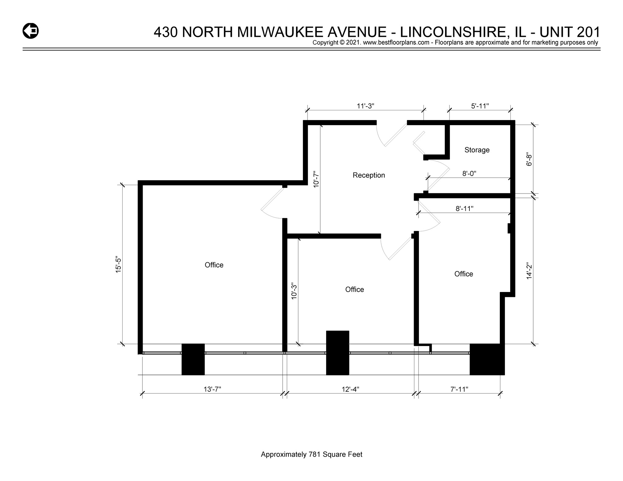 430 Milwaukee Ave, Lincolnshire, IL for rent Building Photo- Image 1 of 1