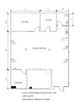 6185 Cornerstone Ct E, San Diego, CA for rent Floor Plan- Image 1 of 1