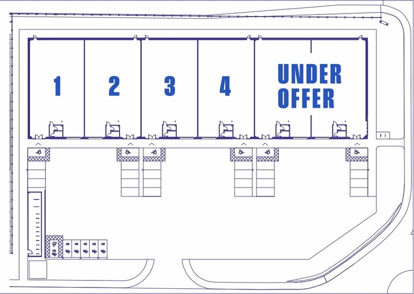 Oversman Rd, Edinburgh to rent - Site Plan - Image 1 of 3