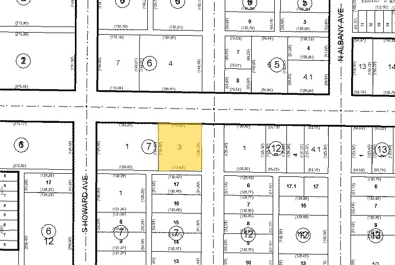 2202 W Kennedy Blvd, Tampa, FL for sale Plat Map- Image 1 of 1