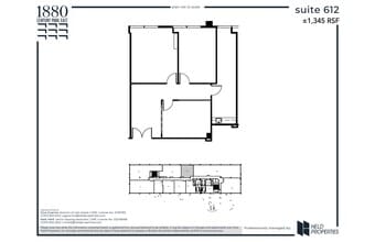 1880 Century Park E, Los Angeles, CA to rent Site Plan- Image 1 of 2