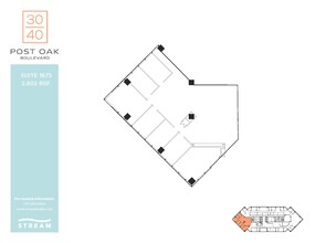 3040 Post Oak Blvd, Houston, TX for sale Floor Plan- Image 1 of 1