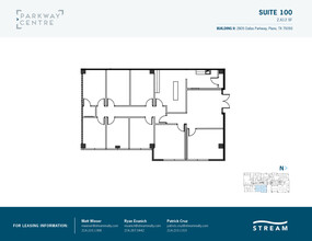 2805 Dallas Pkwy, Plano, TX for rent Floor Plan- Image 1 of 1