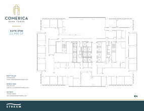 1717 Main St, Dallas, TX for rent Floor Plan- Image 1 of 1