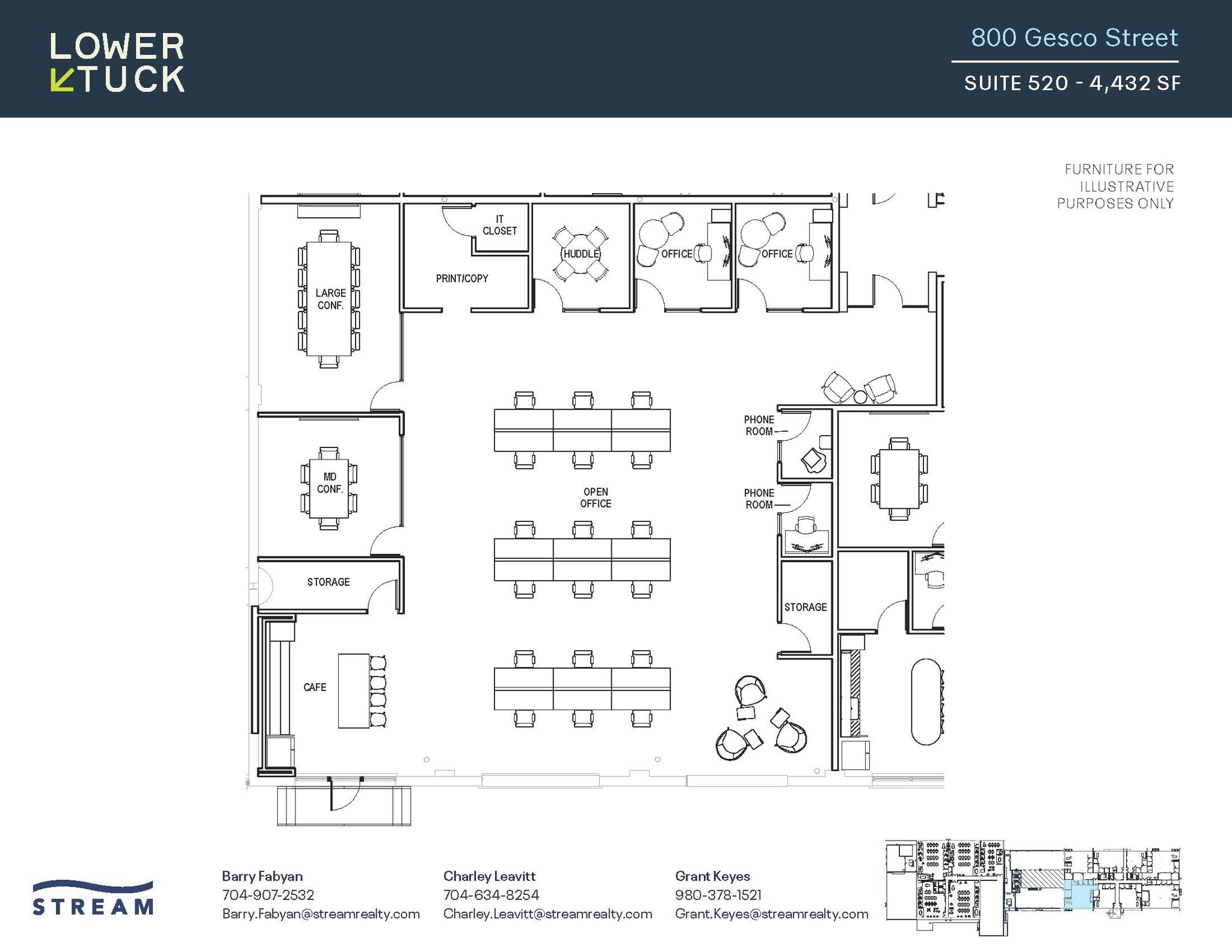 800 Gesco St, Charlotte, NC to rent Floor Plan- Image 1 of 1