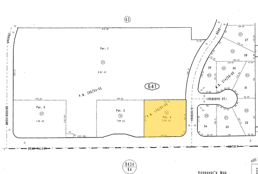 20610 Bear Valley Rd, Apple Valley, CA for sale - Plat Map - Image 3 of 5