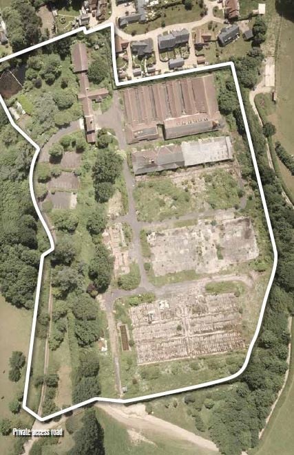 Bury Green / Bishop's Stortford, Little Hadham for sale Site Plan- Image 1 of 1