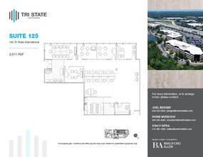 300 Tri State International, Lincolnshire, IL for rent Floor Plan- Image 1 of 1