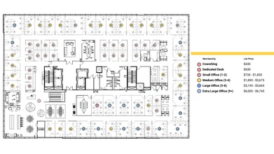 555 Fayetteville St, Raleigh, NC for rent Floor Plan- Image 1 of 2