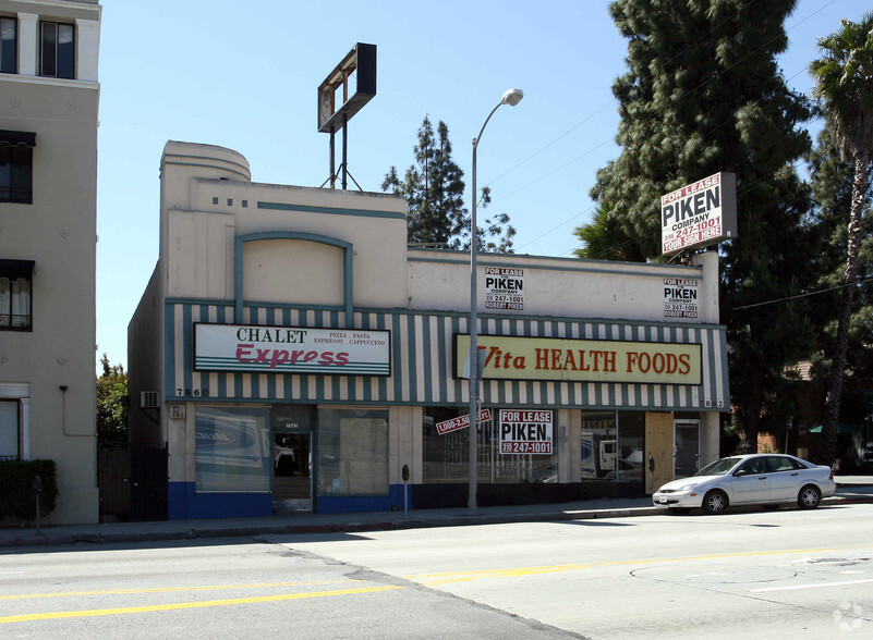 7860-7862 Sunset Blvd, Los Angeles, CA for rent - Building Photo - Image 3 of 6