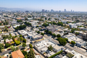 1518 S Robertson Blvd, Los Angeles, CA - aerial  map view