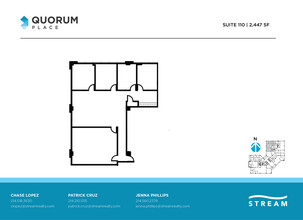 14901 Quorum Dr, Dallas, TX for rent Floor Plan- Image 1 of 1