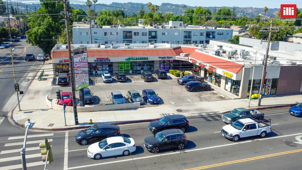 12910 Magnolia Blvd, Sherman Oaks, CA for rent - Aerial - Image 2 of 6