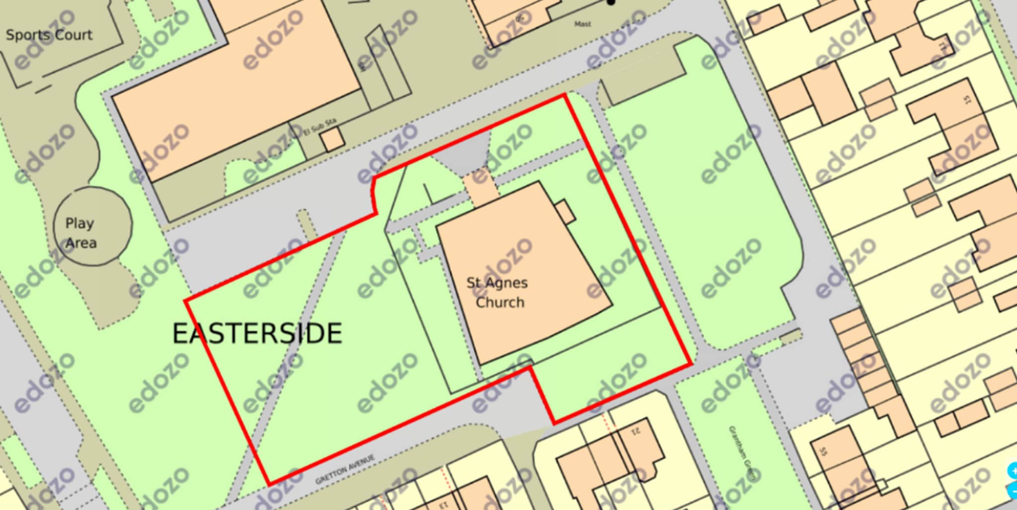 Broughton Ave, Middlesbrough for sale Site Plan- Image 1 of 9
