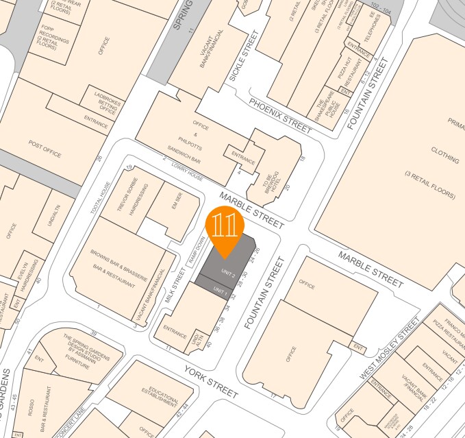 11 Eleven York St, Manchester for sale Site Plan- Image 1 of 1