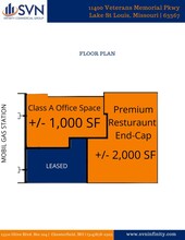 11400 Veterans Memorial Pky, Lake Saint Louis, MO for rent Floor Plan- Image 1 of 2